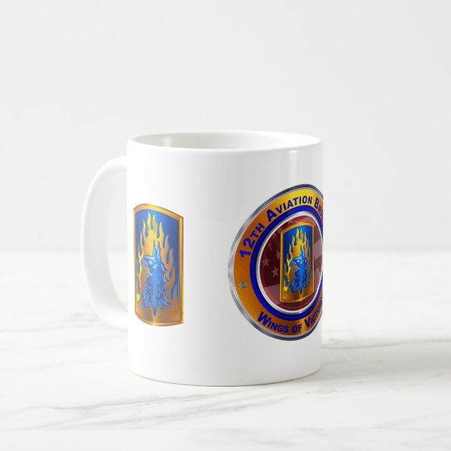 Mug 12e brigade d'aviation de combat (Devant gauche)