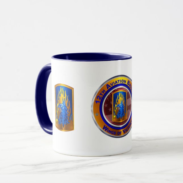 Mug 12e brigade d'aviation de combat (Devant gauche)