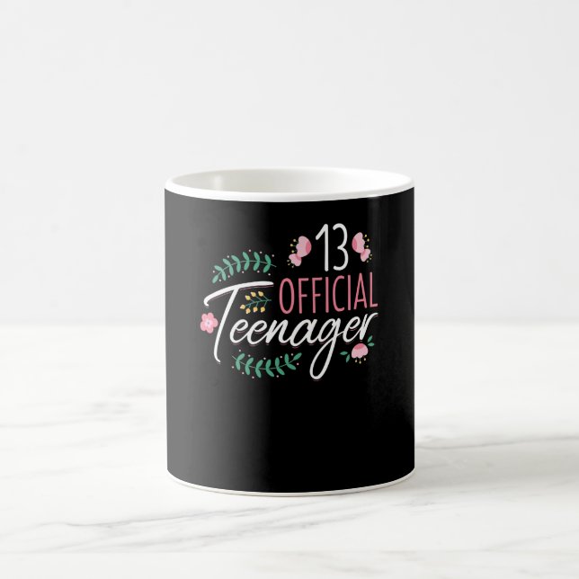 Mug 13 Cadeaux officiels pour adolescentes (Centre)