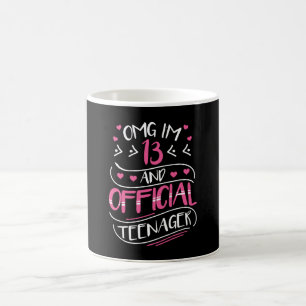 Mug 13e anniversaire de naissance d'une adolescente of