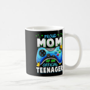 Mug 13e anniversaire Fière Maman Officielle Adolescent
