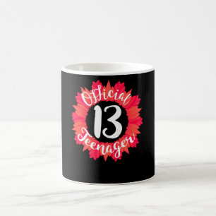 Mug 13e anniversaire officiel adolescent de 13 ans