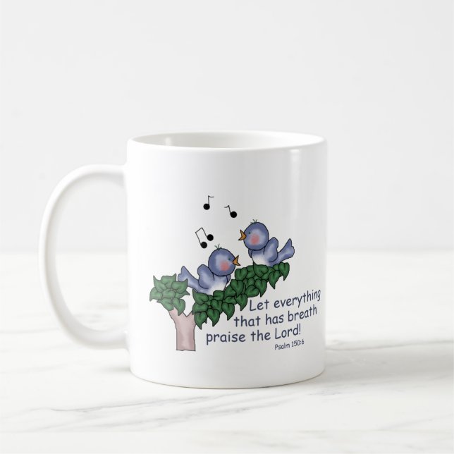 Mug 150:6 de psaume (Gauche)