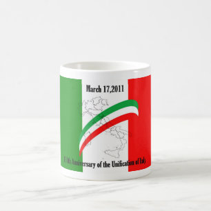 Mug 150e anniversaire de l'unification de l'Italie