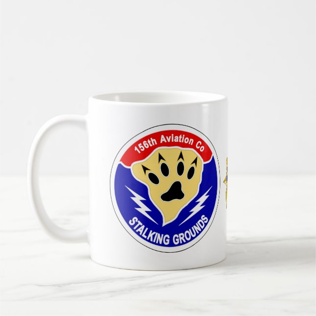 Mug 156th Aviation Co - Rr - Vétéran d'asa Vietnam (Gauche)