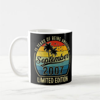 Mug 15 Ans Awesome Depuis Septembre 2007 15th Bi