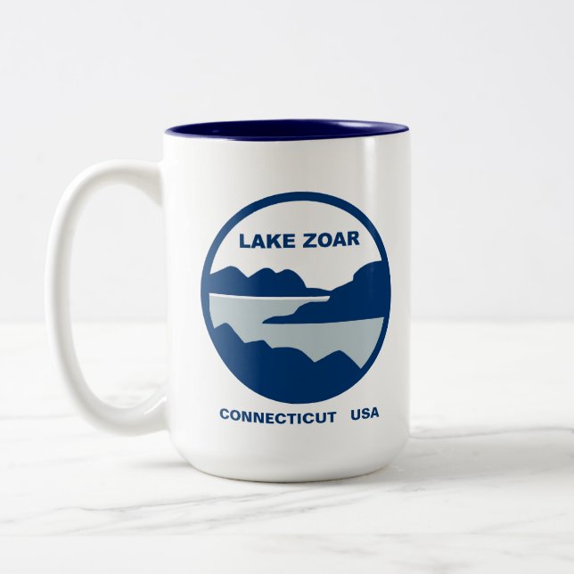Mug 15 oz, Lake Zoar (Gauche)