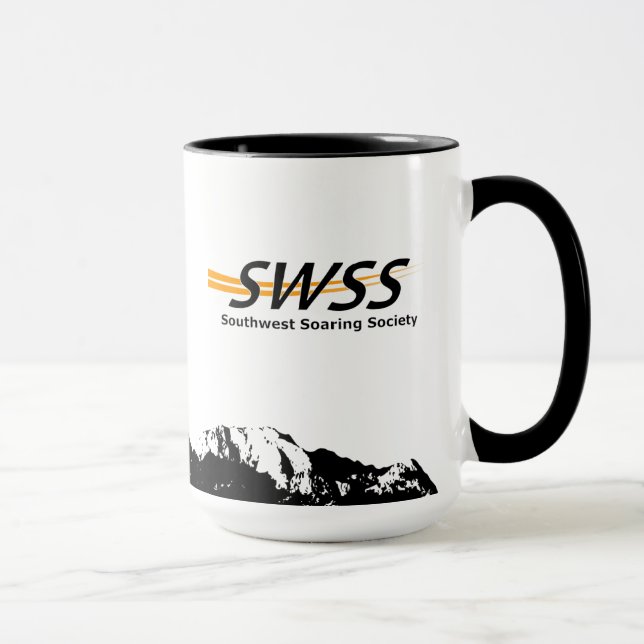 Mug 15 oz : Southwest Soaring Society & SWR Mug V2 (Droite)