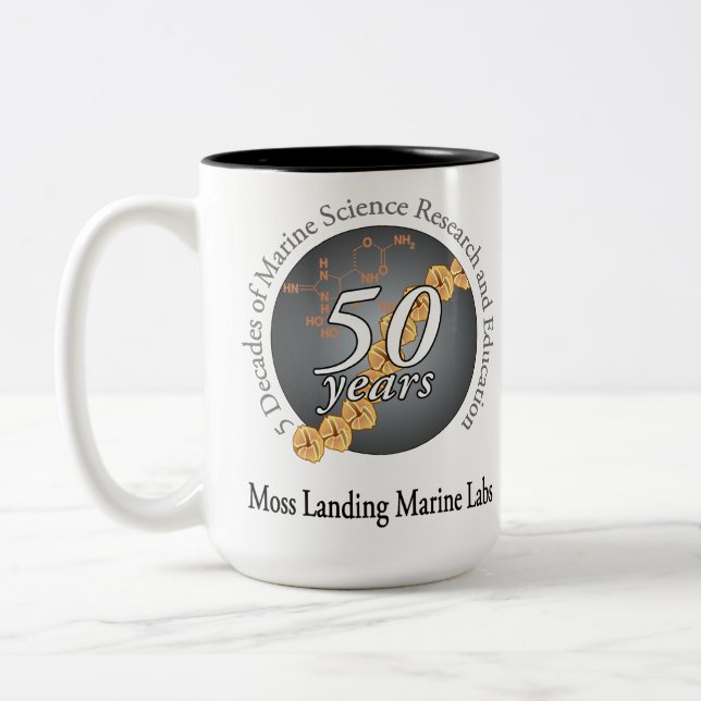 Mug (15 oz): two-tone, bio/chem (Left)