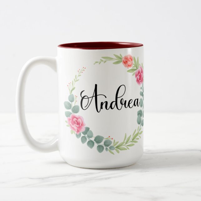 Mug 15oz d'Andrea (voir plus d'options) (Gauche)
