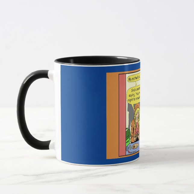 Mug 1614 Ma Mère Est Un Dessin D'Agent De Police (Gauche)