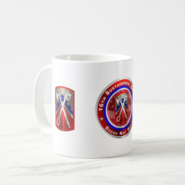 Mug 16e brigade de soutien (Devant gauche)