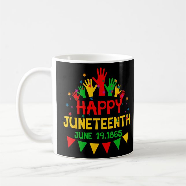 Mug 1865, 1865, Journée de la liberté noire en Afrique (Gauche)