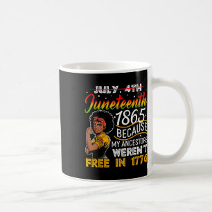 Mug 1865 parce que mes ancêtres n'étaient pas libres