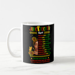 Mug 1865 Rêve comme chef Histoire noire