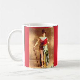 Mug 1890s De Clercq artiste au Casino de Paris