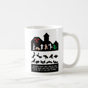 Mug 18 Images Tangram Halloween