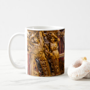 Mug 18e c. Détail de l'entraîneur. Museu dos Coches. L