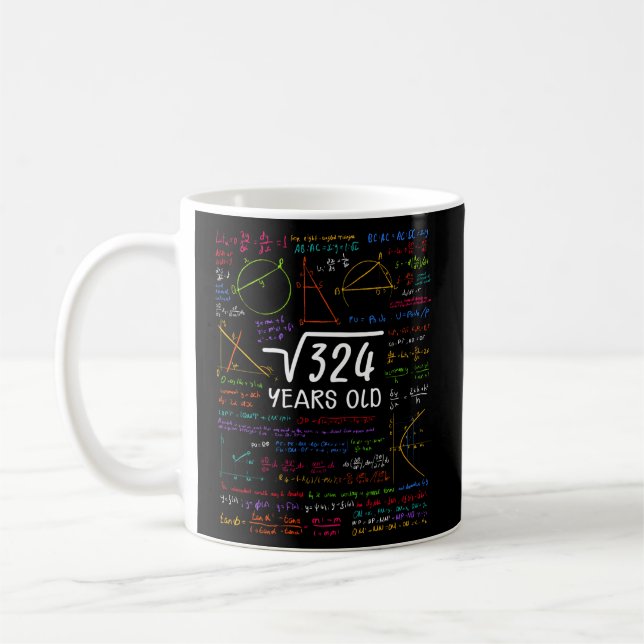 Mug 18E Racine Carré 324 18 Ans (Gauche)