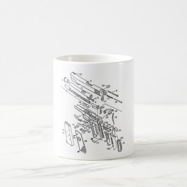 Mug 1911 parts (Centre)