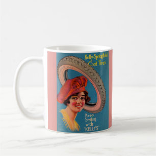 Mug 1918 Kelly Springfield pneus et Keep Smiling