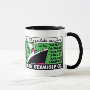 Mug 1930 Manila Steamship Company