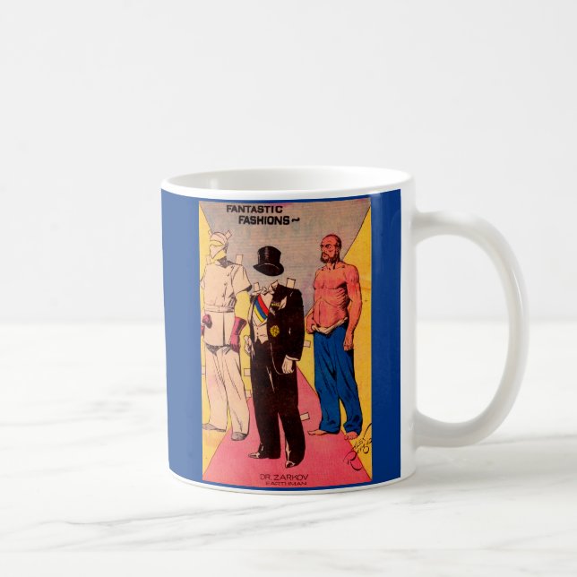 Mug 1934 Dr Zarkov poupée papier Flash Gordon (Droite)