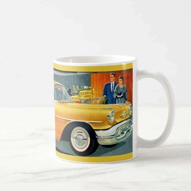 Mug 1950 s golden Rocket 88 Oldsmobile (Droite)