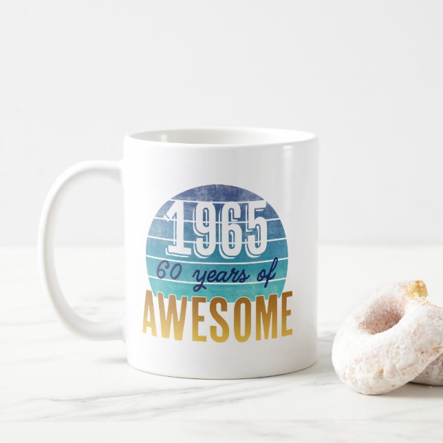 Mug 1965 50 Années d'une incroyable (Avec donut)