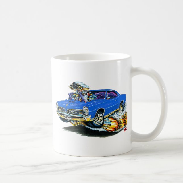 Mug 1966-67 voiture de bleu de GTO (Droite)