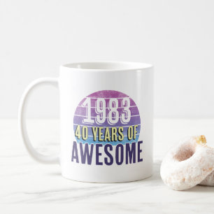 Mug 1983 Quarante ans d'histoire extraordinaire