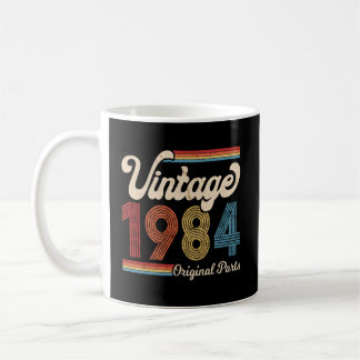 Mug 1984 Vintage 1984 Cadeaux d'anniversaire Hommes fe