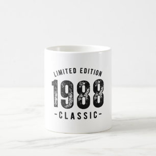 Mug 1988 année de naissance classique
