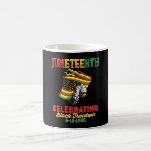 Mug 19e juin célébrant la liberté noire 6 19 1865