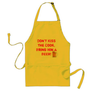 mug[1], Don't Kiss the Cook, Bring him a BEER! Standard Apron