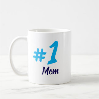 Mug #1 Maman bleu clair