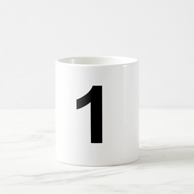 Mug 1 numéro un (Centre)
