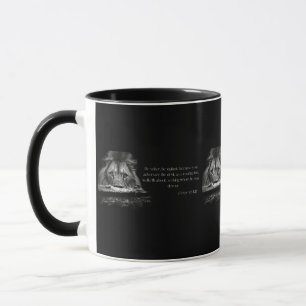 Mug 1 Pierre 5:8 KJV Bible Verse Deux Tons