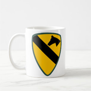 Mug 1ère division de cavalerie Patch États-Unis