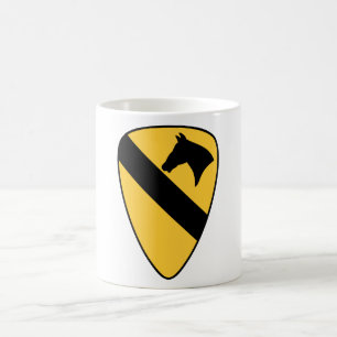 Mug 1ère division de cavalerie Patch Patriotic