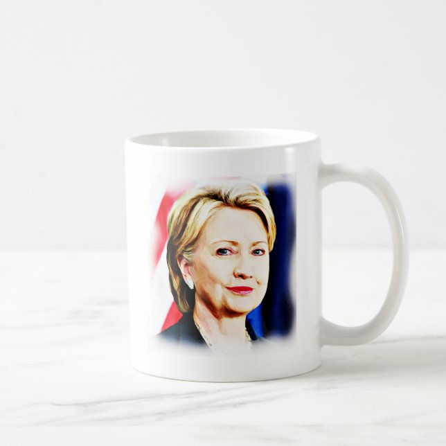 Mug 1ère femme présidente Hillary Clinton 2016_ (Droite)