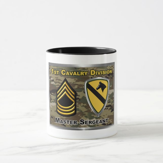 Mug 1re Division de cavalerie Sergent-maître (Centre)