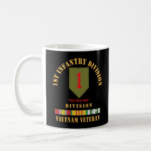 Mug 1re division d'infanterie - Big Red One - Vietnam 