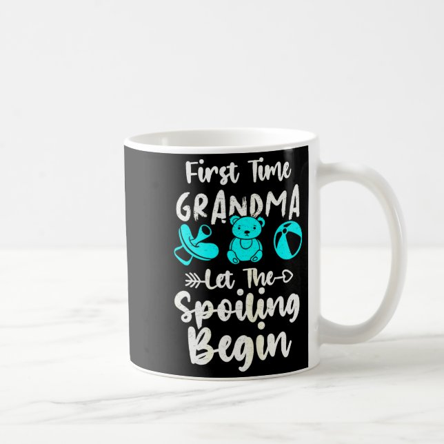 Mug 1st Time Grandma To Be First Time Grandma Grandmot (Droite)