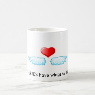 Mug 2009111418528, INFIRMIÈRE ont des ailes à voler !