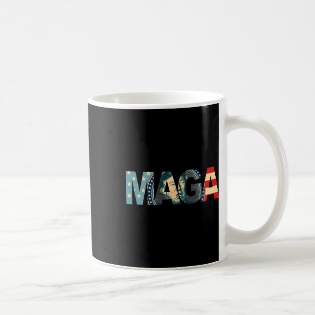 Mug 2020 Voted Maga American Drapeau Retro cadeau Vint (Droite)