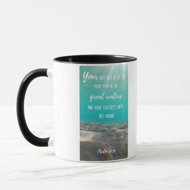 Mug 2021 Eaux Anciennes : Psaume 77:19 (Gauche)