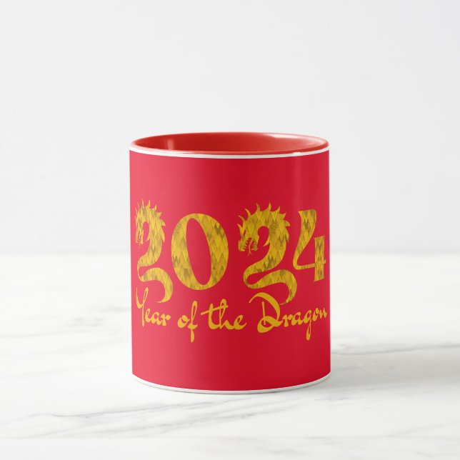 MUG 2024 ANNÉE DE L'OR DRAGON (Centre)