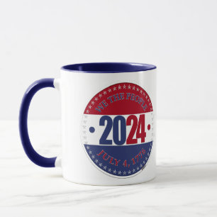 Mug 2024 Rouge et Bleu We The People