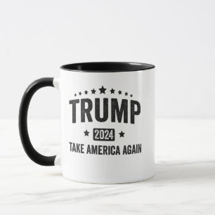Mug 2024 Trump reprend l'Amérique patriotique américai